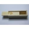 Buy cheap Small Drawer Engraved Wooden Gift Box , Wooden Necklace Box With Sliding Lid from wholesalers