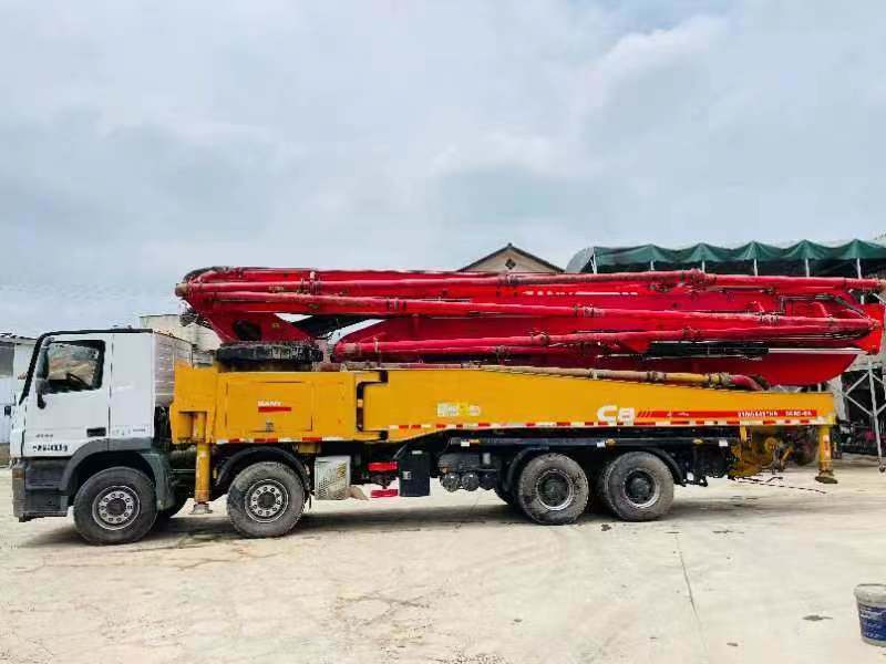 2019 Mobile Pipeline Concrete Pump 56m Cement Pump