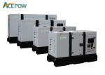 40KW 50KVA Commercial Diesel Generators , Silent Running Diesel Generators