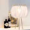 Buy cheap Modern Fashion Warm Girl Princess Room Study Bedroom Feather Desk Lamp(WH-MTB-65) from wholesalers