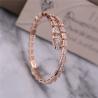 Buy cheap Luxury Closet Rose Gold Bracelet Serpenti Viper one-coil full diamond Snake Bangle 353792 from wholesalers