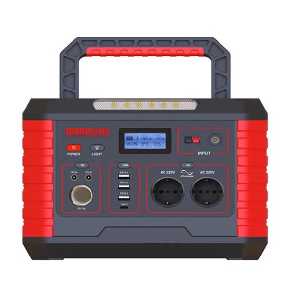 Buy cheap OEM 1000 Watt Portable Power Station TYPE-C Output QC3.0 18W For Fast Charging from wholesalers