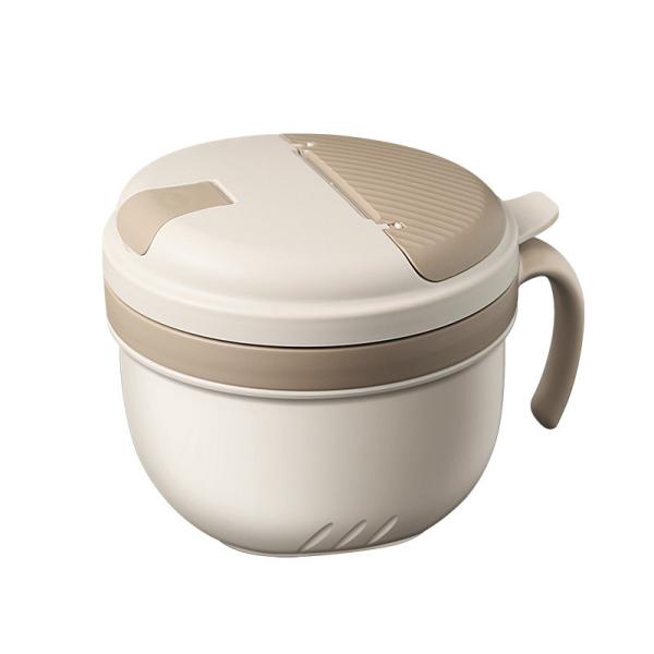 Buy cheap Instant Noodle Bowl With Drain Port Heated By Induction Cooker Metal Bento Lunch Box from wholesalers