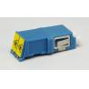 Buy cheap Fiber Optic adapter LC/APC DX adapter with integrated plastic shutter short flange from wholesalers