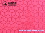 Polyester flower pattern crystal flannel velvet coating fabric for shoe fabric