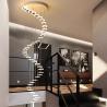 Buy cheap Modern minimalist staircase long LED hanging Chandelier Lighting (WH-NC-73) from wholesalers