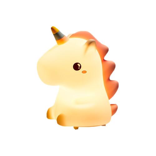 Buy cheap 1200mAh LED Silicone Unicorn Bedroom Night Light For Children'S Gift Bedroom Companion from wholesalers