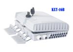 2 Into 16 Out Overhead Fiber Optic Distribution Box Splicing Black Holding Pole