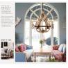 Buy cheap Wood cage Iron chandelier for indoor home lighting (WH-CI-73) from wholesalers