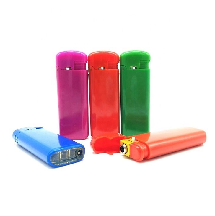 High Quality New Design Promotional Price Electronic Disposable Cigarette Windproof Lighter