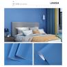 Buy cheap Customized Plain Color Wallpaper Embossed PVC Plain Orange Wallpaper 10m Roll from wholesalers