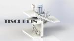 Supermarket Shopping Mall Wheelchair Lift With Curcled Guide Rail Track For Home