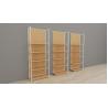 Buy cheap Miniso Style Store Display Shelf , Retail Display Shelving 50-55Kg Per Layer Capacity from wholesalers