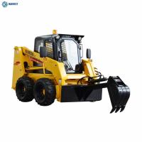 Buy cheap 2600rpm Kubota Engine 0.4m3 Bucket WS50 Skid Steer Mini Excavator product
