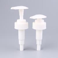 Buy cheap White Ribbed Screw Lotion Pump 28/400 , Dispenser Pump For Bottle product
