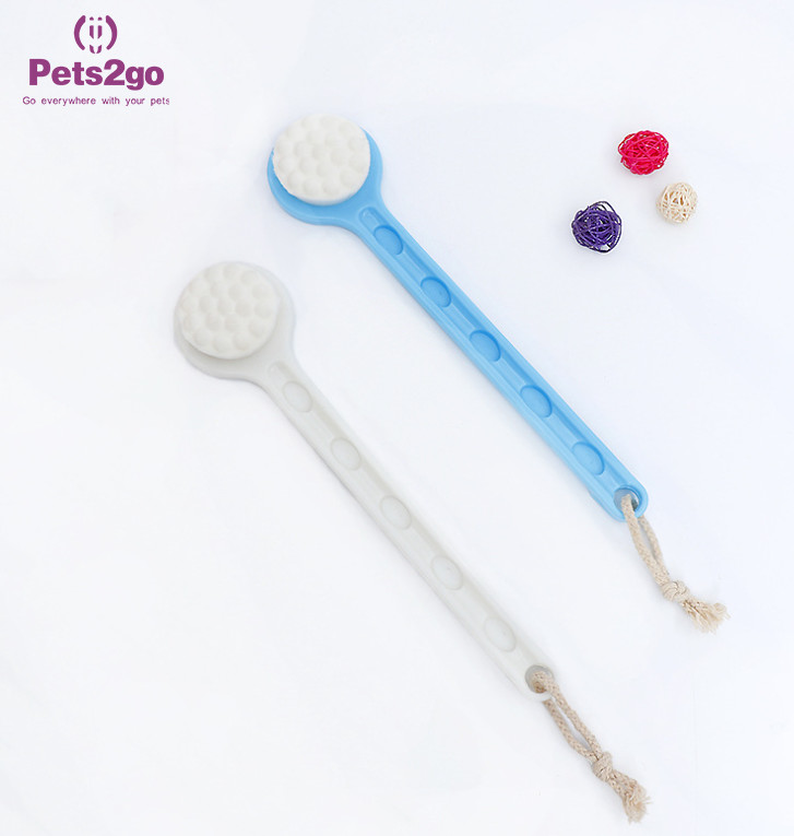 Pets2go Pet Massage Long Handle Dog Brush