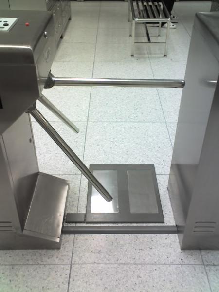 Buy cheap Intelligent Tripod Turnstile Gate Drop Arm Gate 304 Stainless Steel Vertical Type from wholesalers