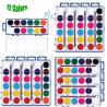 Buy cheap 12 Watercolor Washable Acrylic Paint Kit With Paintbrush For Kids and Adults from wholesalers