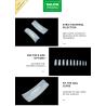 Buy cheap Fake Nail Full Cover Natural ABS Eagle Mouth Clear In 12 Sizes For Nail Salon from wholesalers