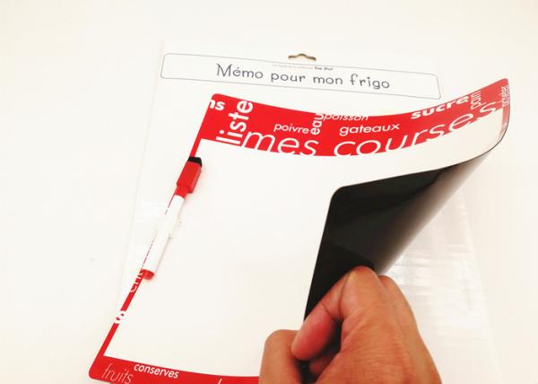 Buy cheap Fridge Magnetic Dry Erase Board , Magnetic White Board With Markers from wholesalers