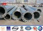 Durable Q235 Steel Electric Transmission Power Pole 6m 10m 12m 15m 20m
