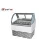 Buy cheap Countertop Ice Cream Display Freezer Danfoss Compressor -18～-24℃ Stainless Steel Shutters from wholesalers