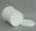 Round Lubricant Bucket for Heavy Duty Industrial Applications