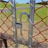 Buy cheap Customized metal crowd control barrier / portable barricades / Temporary Fence from wholesalers