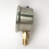 Buy cheap 40mm 4 MPa 600 psi Radial Mounting Stainless Steel Pressure Gauge Liquid Fillable from wholesalers