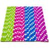 Buy cheap No Plastic Party Drinking Bendable Gold Striped Paper Straws from wholesalers