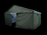 6 5 4 2 Man Military Tent With Stove Heat Resistant Fabric Outdoor Activities