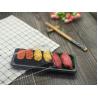 Buy cheap Transparent Lid Plastic Sushi Tray Food Grade Disposable from wholesalers
