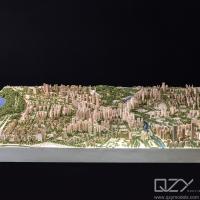 Buy cheap Wooden Landscape Architectural Site Model Miniature Buildings Aecom 1/3000 product