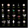 Buy cheap Rose Gold Color Fashion Alloy Jewelry 3D DIY Rhinestone Nail Art Glitters Slices ML834-853 from wholesalers