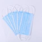 Soft Disposable Medical Mask 3 Layer Face Mask Low Breathing Resistance