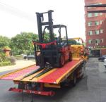 Manual 3 Ton Diesel Forklift , Diesel Fork Truck With Long Service Life