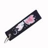 Buy cheap Fox Fashion Trinkets Double Sided Embroidered Key Chain Metal Ring Key Chain Motorcycle Key Chain Accessories from wholesalers
