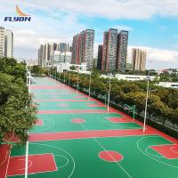 Buy cheap Smooth Or Textured ITF Standard Polyurethane Resin PU Sports Flooring product