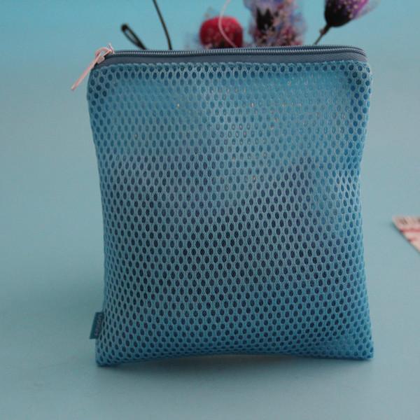 Buy cheap Label Logo Mesh Fabric Lingerie Socks Underwear Wash Bag from wholesalers