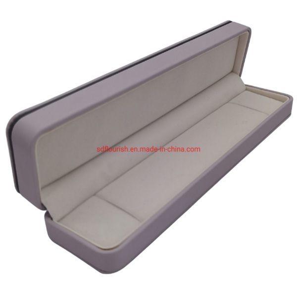 Buy cheap Purple Jewelry Set Box Special Texture Art Paper Rigid Cardboard Necklace Packaging Boxes from wholesalers
