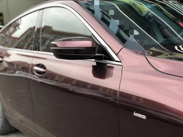 Buy cheap Removable Acrylic Adhesive Matte Car Vinyl Wrap Metallic Black Rose color from wholesalers