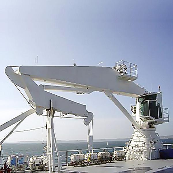 Quality Knuckle Boom Slewing Boat Mounted Crane Marine Dinghy Cranes for sale