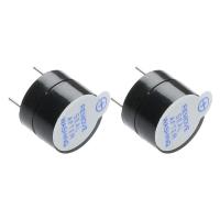 Buy cheap 12mm DC 5V 2 Terminals Loud Active And Passive Piezo Buzzer product