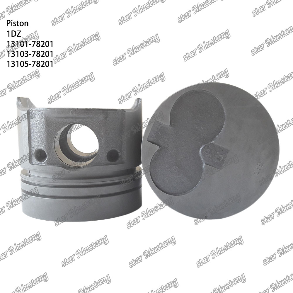 1DZ Engine Piston 13101-78201 13103-78201 13105-78201 For TOYOTA Engine Spare Parts