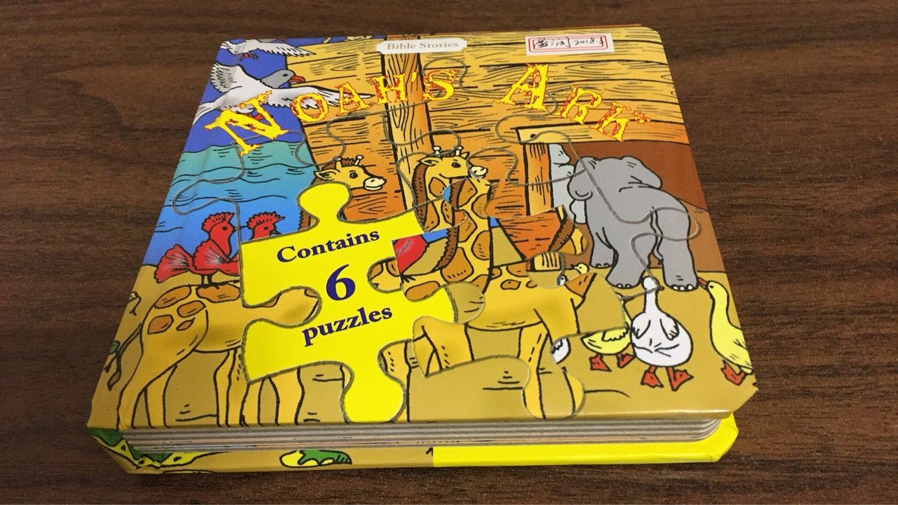 Professional Small Children'S Puzzle Books / Cute Cartoon Puzzle Story Books
