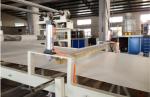 Conical Twin Screw Wood Plastic Composite Machine / PVC Foam Board Extrusion