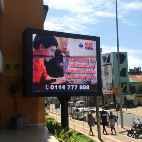 Quality 7500nits Outdoor Led Advertising Display SMD MBI5124 1920HZ Weather Proof for sale