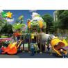 Buy cheap Entertaiment Park Outdoor Play Equipment Plastic Embankment Slide Small Combination Customized from wholesalers