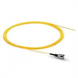 Buy cheap ST UPC 1M Simplex Fiber Optic Pigtail Single Mode 0.9mm PVC Jacket from wholesalers