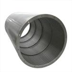 Johnson Wedge Wire Rotary Drum Sieve Mesh Screen Tube Well Filter For Food